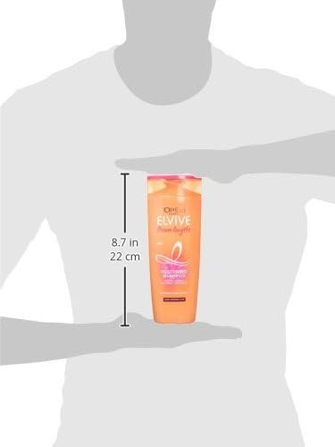 L'Oréal Paris Elvive Dream Lengths Long Hair Keratin Shampoo, 400 ml, Pack of 6