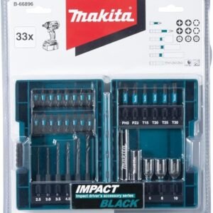 Makita B-66896 33 Piece Impact Black Set