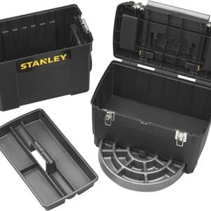 STANLEY Mobile Work Centre Toolbox, 2 Tier Stackable Units, 1-93-968