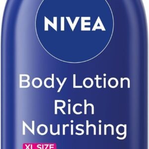 NIVEA Rich Nourishing Body Lotion (625ml), Rich 72H Hydration