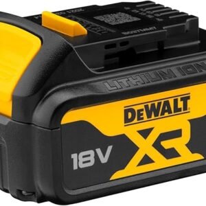 DEWALT DCB182-XJ 18V XR Lithium-Ion Battery, Black/Yellow, 4.0Ah