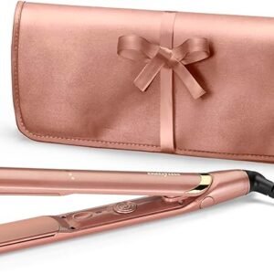 BaByliss Rose Gold Styler Hair Straighteners, Ultra-smooth ceramic plates