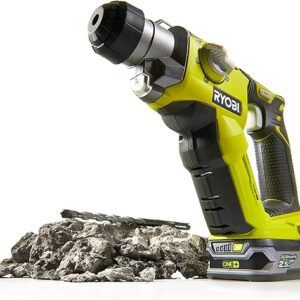 Ryobi R18SDS-0 ONE+ SDS Plus Cordless Rotary Hammer Drill (Body Only) - Hyper Green