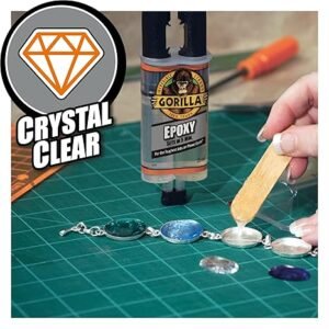 Gorilla 6044004 Epoxy (2 Pack), Clear, 25ml