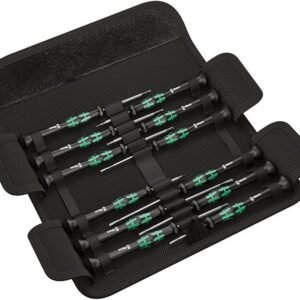 Wera 73675 Kraftform Micro Precision Screwdriver Set, 12 Pieces