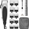 WAHL Vogue Corded Hair Clipper for Men, Home Hair Cutting, Male Grooming Kit, Mains Powered Clipping, Precision Cutting Blades, Black