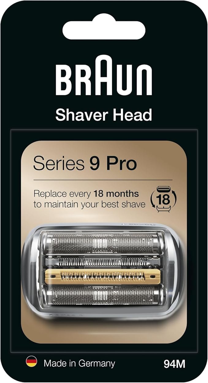 Braun Series 9 Electric Shaver Replacement Head, Easily Attach Your New Shaver Head