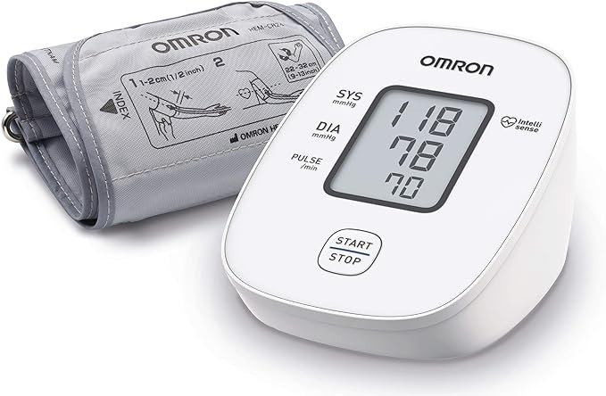 MRON X2 Basic – Automatic Upper Arm Blood Pressure Monitor for Home Use