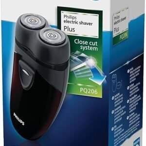 Philips Men's Electric Travel Shaver, Cordless, Battery-Powered Convenient to Carry - PQ206/18