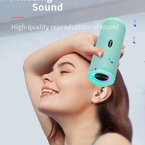 HEYSONG Portable Bluetooth Speaker, Waterproof Wireless Outdoor Speakers Gifts for Men - Green