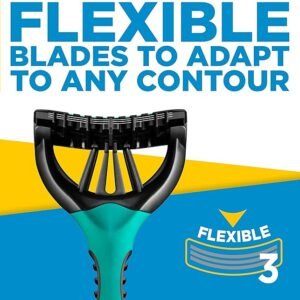 WILKINSON SWORD - Xtreme 3 For Men | Sensitive | Pack of 8 Disposable Razors