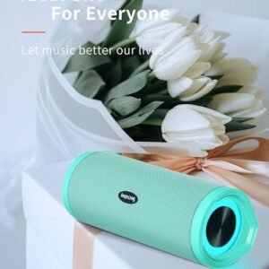 HEYSONG Portable Bluetooth Speaker, Waterproof Wireless Outdoor Speakers Gifts for Men - Green
