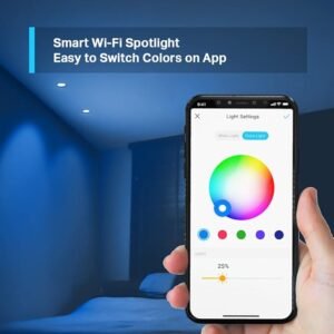 Tapo Wi-Fi GU10 LED Bulbs, Multicolour LED Spotlight Bulbs, 16 Million Colours