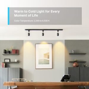 Tapo Wi-Fi GU10 LED Bulbs, Multicolour LED Spotlight Bulbs, 16 Million Colours