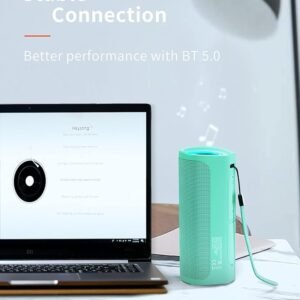 HEYSONG Portable Bluetooth Speaker, Waterproof Wireless Outdoor Speakers Gifts for Men - Green