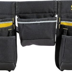 STANLEY Essential Tool Belt Pouch Apron, Multiple pockets, Integrated Hammer Loop
