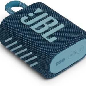 JBL GO 3 Wireless Bluetooth Portable Speaker with Integrated Loop for Travel with USB C Charging Cable