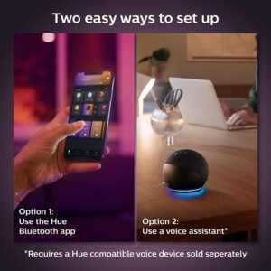 Philips Hue White & Colour Ambiance Single Smart Bulb LED [B22 Bayonet Cap]