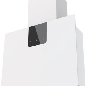 FIREGAS 60cm cooker hood, energy saving brushless motor, low noise, powerful suction, 9 speeds, 532.4 m³/h, exhaust or recirculation mode, stainless steel and tempered glass, with filter CC170