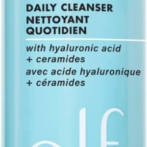 e.l.f. SKIN Holy Hydration! Daily Cleanser, Infused with Ceramides, Removes Dirt