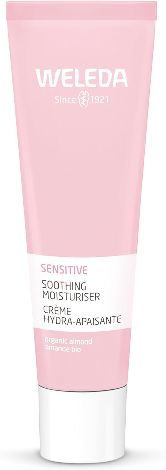 Weleda Sensitive Care Facial Cream, Organic Face Cream w. Natural Almond Extract