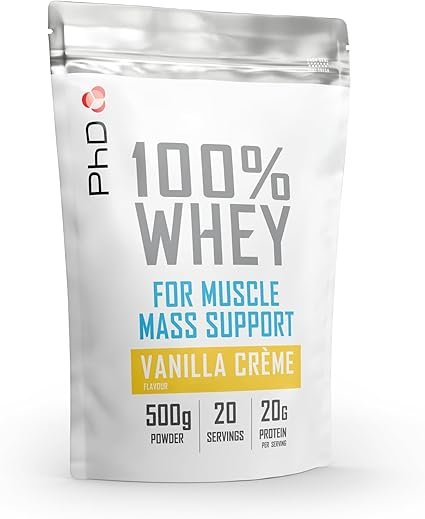 PhD Nutrition 100% Whey Protein Powder,