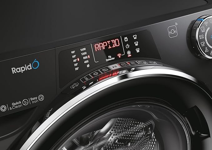 Candy RapidO 9 kg 1600rpm Washing Machine Black