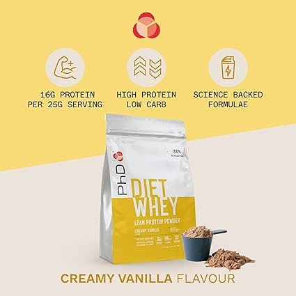 PhD Nutrition Diet Whey Low Calorie Protein Powder,