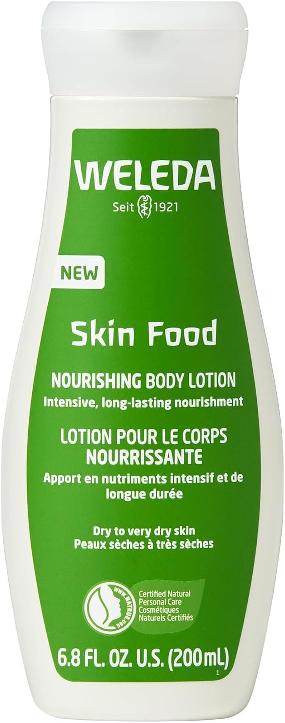 Weleda Skin Food Body Lotion, Rich Body Moisturiser & Dry Skin Cream, Organic Sunflower Seed Oil & Shea Butter,