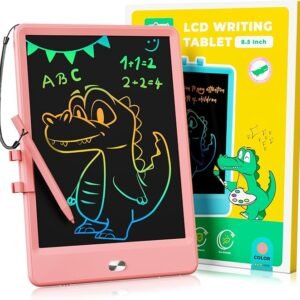 KOKODI Kids Toy LCD Drawing Tablet,8.5-Inch Magnetic Drawing Pad for 3 4 5 6 7 8 Year Old Girls Boys,Learning Educational