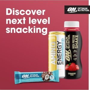 Optimum Nutrition High Protein Shake Bottles, Ready To Drink Healthy Snacks,