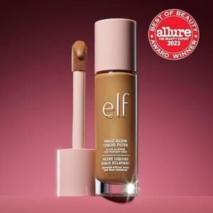 e.l.f. Halo Glow Liquid Filter, Complexion Booster For A Glowing