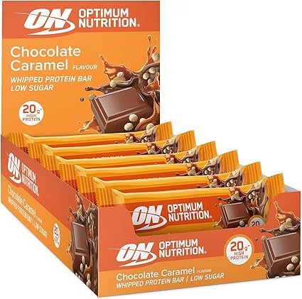 Optimum Nutrition Whipped Protein Bars, Low Calorie Snacks, Low Carb Low Sugar,