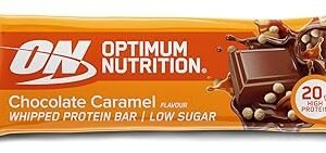 Optimum Nutrition Whipped Protein Bars, Low Calorie Snacks, Low Carb Low Sugar,