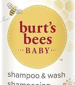 Burt’s Bees Baby Shampoo & Body Wash, Gentle Baby Wash For Daily Care, Tear-Free And Paediatrician-Tested, 236ml