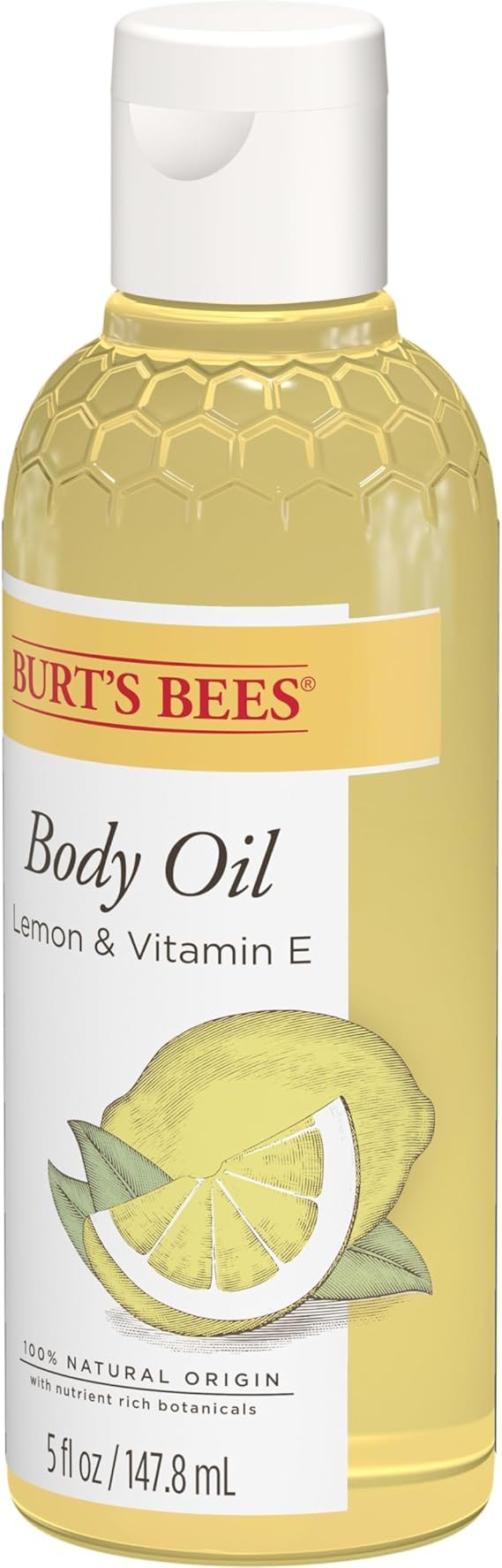 Burts Bees Body Oil - Lemon and Vitamin E For Unisex 5 oz Oil