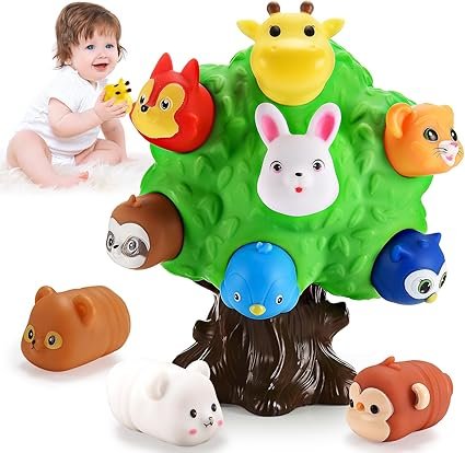 Toddler Sensory Toys for 1 2 3 Year Old, Montessori Toys for 1+ Year Old Girls Boys