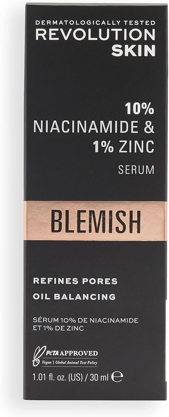 Revolution Skincare London, 10% Niacinamide + 1% Zinc Serum