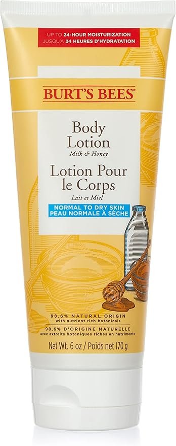 Burt's Bees Burt's Bees Natural Moisturising Milk and Honey Body Lotion, 170 g, 00663-13
