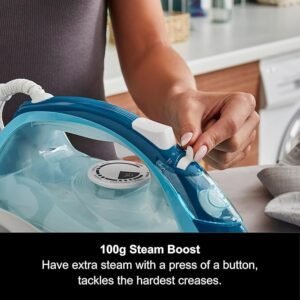 Morphy Richards 300300 Crystal Clear Steam Iron, Turqoise/White