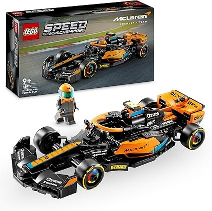 LEGO Speed Champions 2023 McLaren Formula 1 Race Car Toy for 9 Plus Year Old Kids