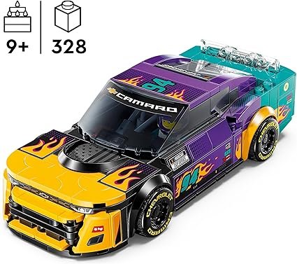 LEGO Speed Champions NASCAR Next Gen Chevrolet Camaro ZL1 Race Car Toy