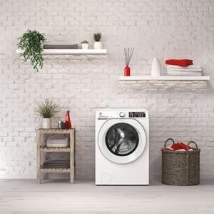 Hoover H-Wash 500 HW411AMC Freestanding Washing Machine, Large Capacity, 11 kg, 1400rpm, White