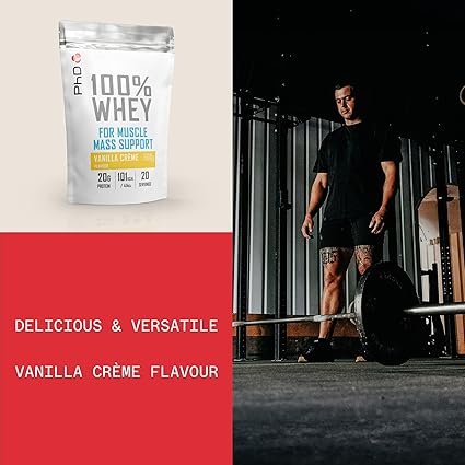 PhD Nutrition 100% Whey Protein Powder,