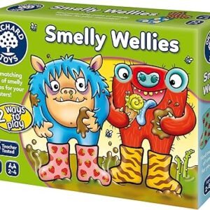 Orchard Toys Smelly Wellies Matching Game - Kids Educational Matching Pairs & Memory Card Game for 2 Year Old and Up