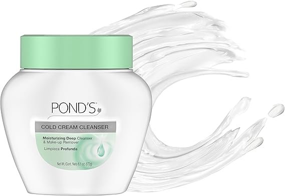 Pond's Cold Cream Cleanser and Make-up Removing 6.1oz (172g) Jar