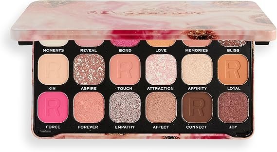 Revolution Beauty, Forever Flawless Palette, 18 Hooggepigmenteerde Oogschaduwen, Affiniteit
