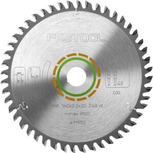 Festool Fine Tooth Saw Blade, 160 x 2.2 x 20 W48