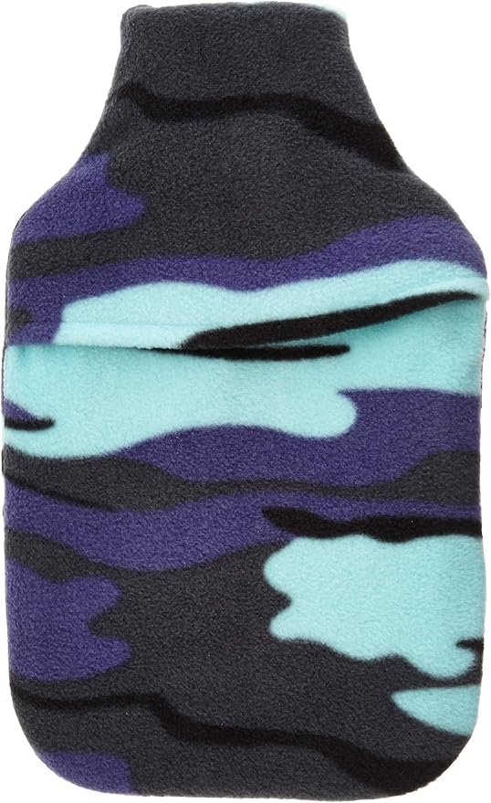 Vagabond Bags Blue Urban Camo Camo 2 Litre Hot Water Bottle and Cover