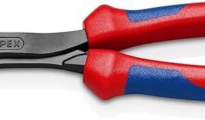 KNIPEX Twingrip Slip Joint Pliers, 200 mm, 4-22 mm, Front Grip and Side Grip Function, Box Joint with Push Button, Gripping Pliers, 82 02 200